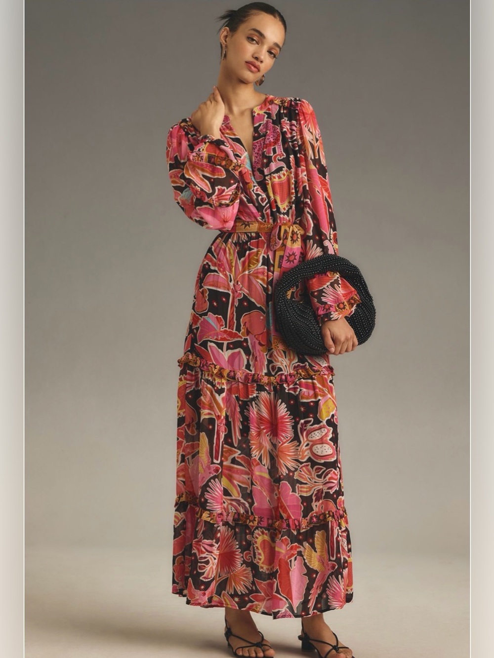 FARM Rio Enchanted Nature Maxi Dress